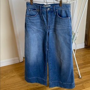 Madewell High Waisted Cropped jeans